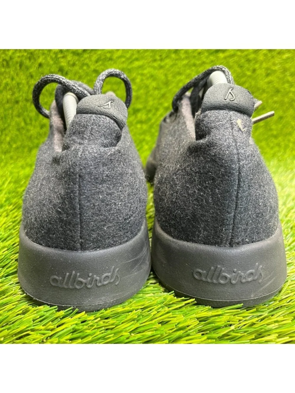 Allbirds Wool Runners Mens Size 11 Black Athletic Running Walking Shoes Sneakers
